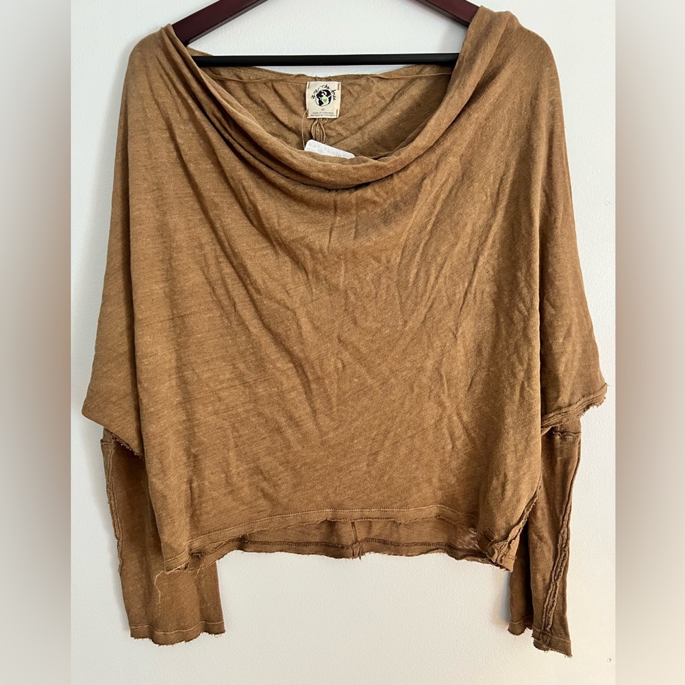 New Free People Drape Front Top, Size XS